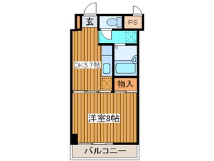 ＹＳＫコーポ卸町の物件間取画像